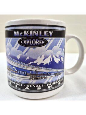 McKinley Explorer Alaska Mug Train Anchorage Denali Fairbanks Westours Cup